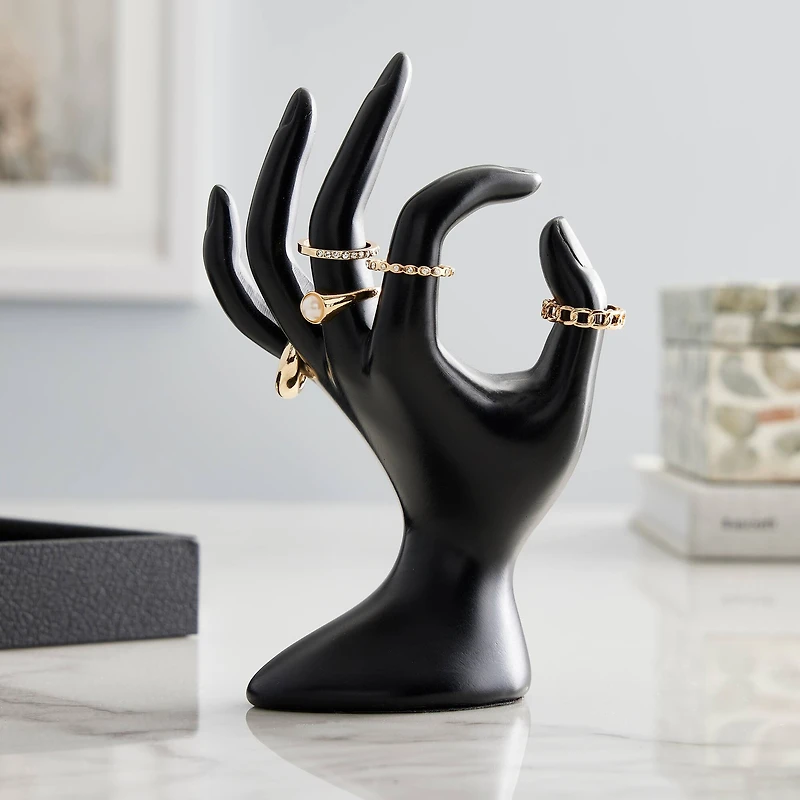 Black Hand Form Display by Bead Landing™