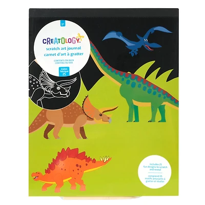 Dinosaur Scratch Art Journal by Creatology™