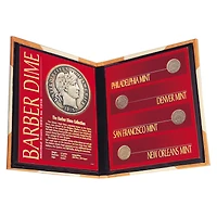 Barber Dime Collection