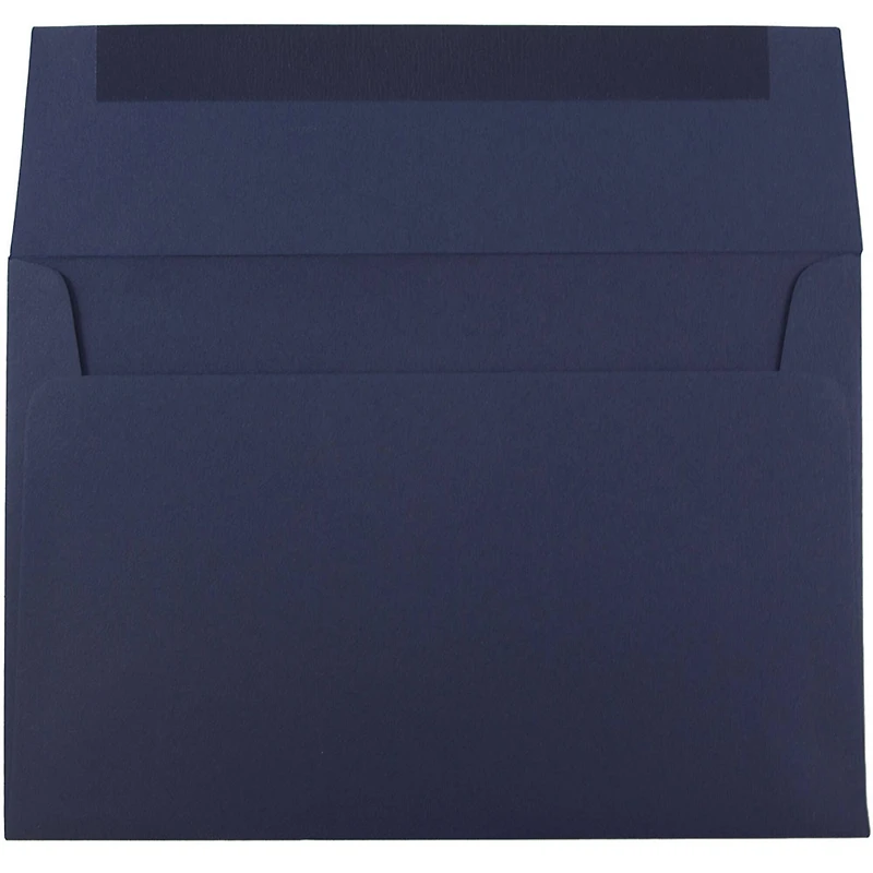 JAM Paper A8 Navy Blue Passport Invitation Envelopes