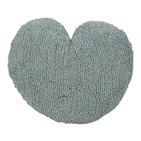 Hello Honey® Red, Yellow & Blue Cotton Tufted Heart Pillow Set