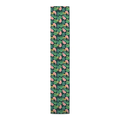 90'' Tropical Cheetahs Cotton Twill Table Runner