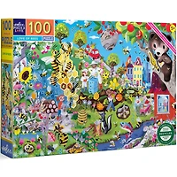 eeBoo Love of Bees 100 Piece Puzzle