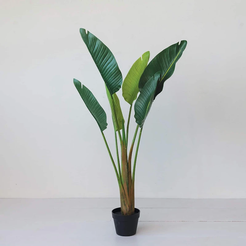 Hello Honey® 4ft. Potted Faux Banana Tree