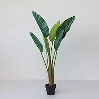 Hello Honey® 4ft. Potted Faux Banana Tree