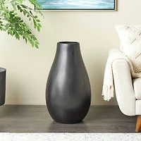 27.5" Ceramic Minimalistic Floor Vase