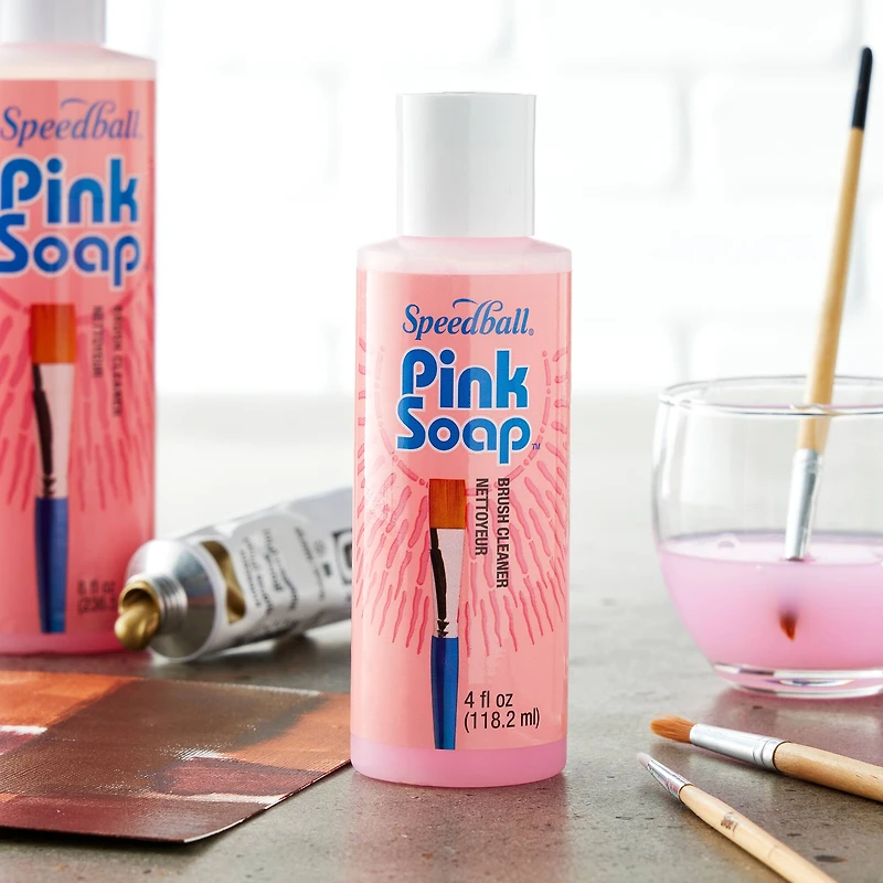 12 Pack: Mona Lisa™ Pink Soap™ Artist Brush Cleaner
