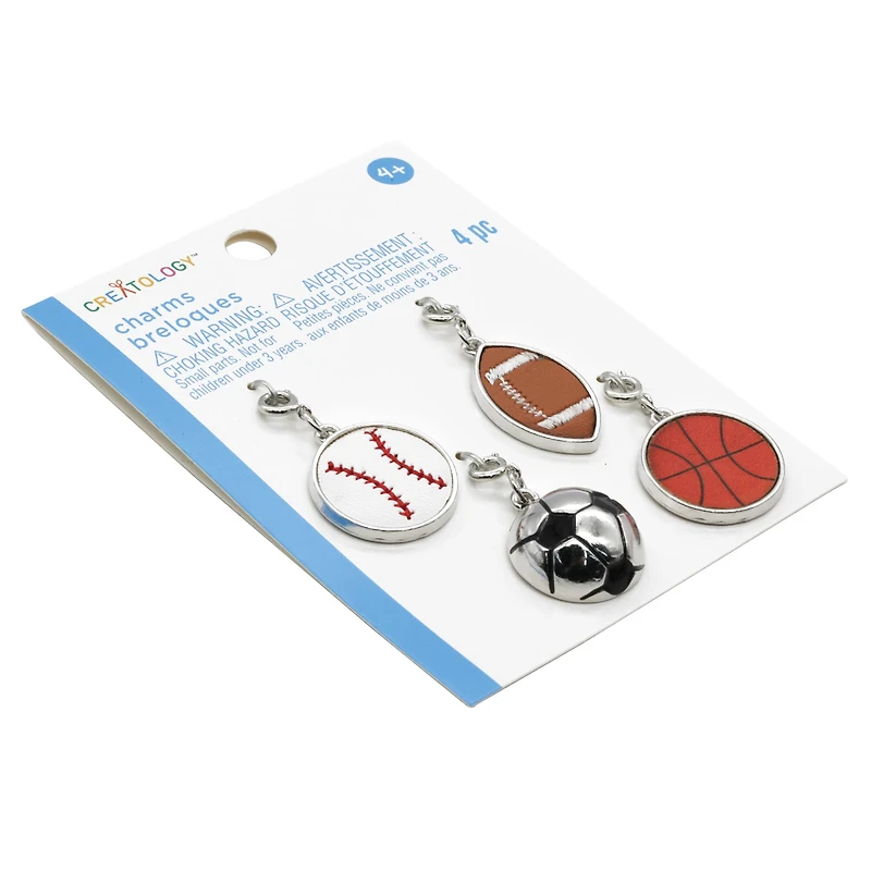 Sport Ball Charms by Creatology™, 4ct.
