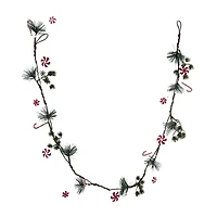 5ft. Peppermint & Pine Coiled Garland by Ashland®