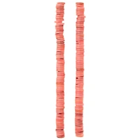 Pink Shell Round Heishi Beads by Bead Landing™, 8mm