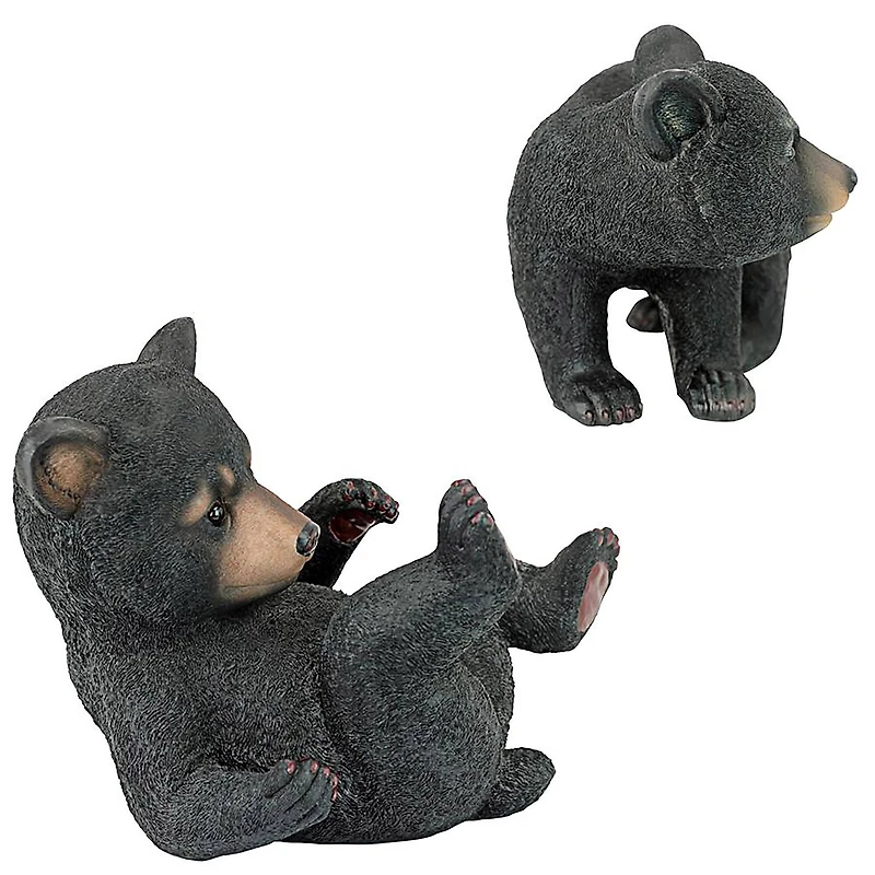 Design Toscano Bear Cub Outdoor Statue Set