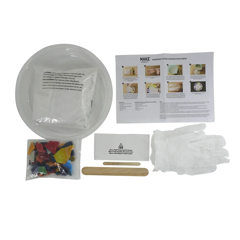 10" Round Stepping Stone Kit by Make Market