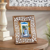 2 Pack Brown Mango Wood Natural 9" x 11" Frame
