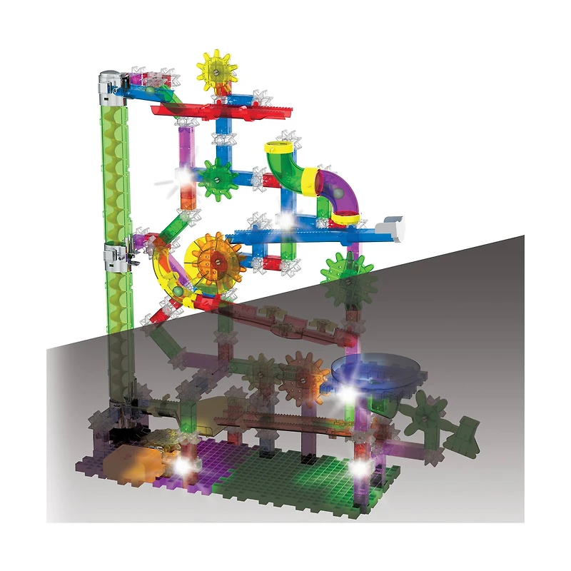 Techno Gears Marble Mania - Extreme Glo: 200+ Pcs