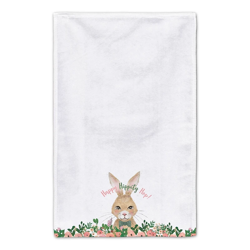 Happy Hippity Hop Bunny Tea Towel Set