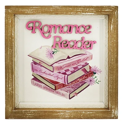 6.25" Romance Reader Wooden Tabletop Décor by Ashland®