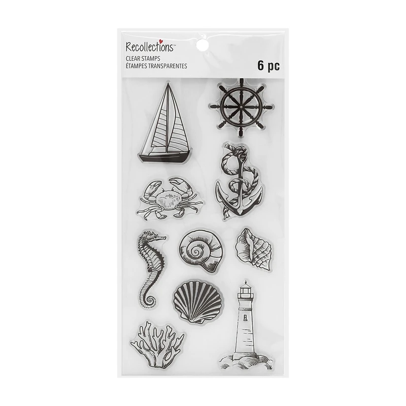 Nautical Clear Stamps, 10ct. by Recollections™