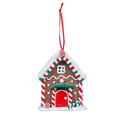 3.5" Clay Gingerbread House Ornament by Ashland®