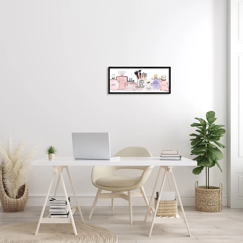 Stupell Industries Women's Fashion Fragrance Glam Accessories in Frame Wall Art