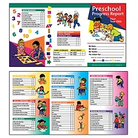 Hayes Preschool Progress Report Cards, 6 Packs of 10
