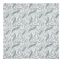 Green Winter Pattern 10" x 10" Cotton Twill Napkin