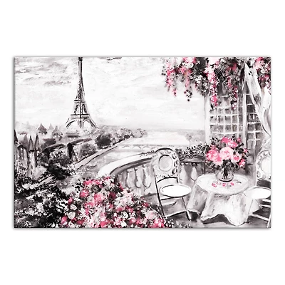 Paris Sketch Canvas Art