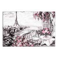 Paris Sketch Canvas Art