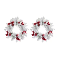 Silver & White Classic Adjustable Candle Ring Set