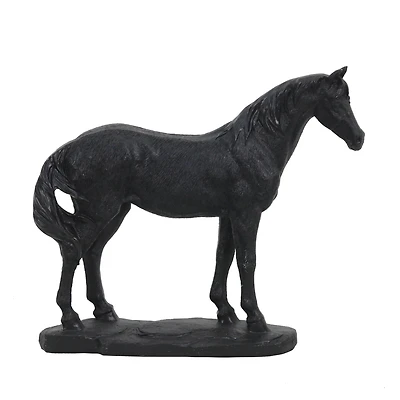 8" Black Horse Tabletop Décor by Ashland®