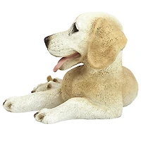 Design Toscano 10" Yellow Labrador Puppy Dog Statue