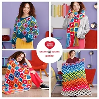 3 Pack Red Heart® All in One™ Granny Square Petite™ Yarn