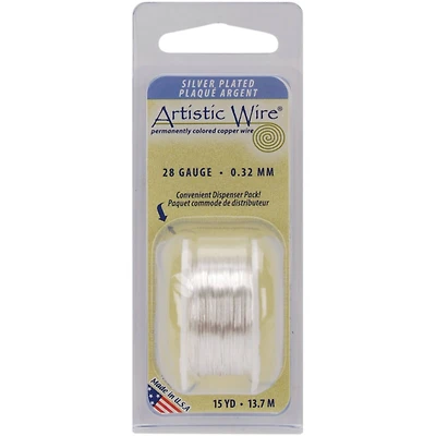 Artistic Wire® 28 Gauge Permanent Colored Wire, 15yd.