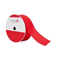 2.5" x 80ft. Red Satin Wired Jumbo Ribbon by Celebrate It®