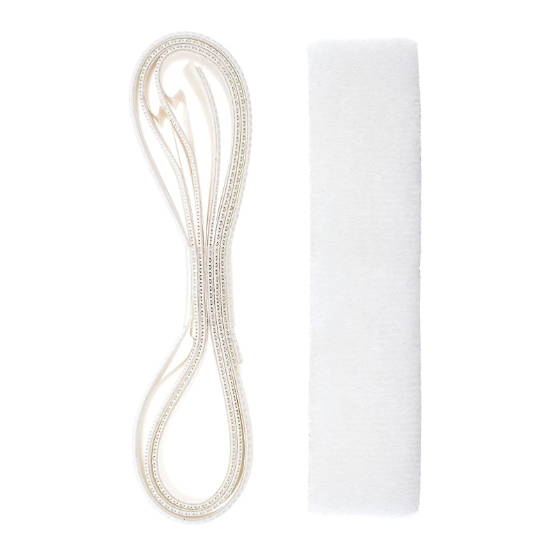 VELCRO® Brand Sleek & Thin™ Stick On White Fastener Roll