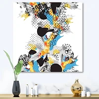 Designart - Minimal Fluid Shapes In Bauhaus Memphis Style