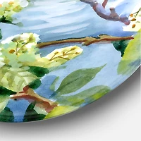 Designart - Flowers of The Cherry Blossoms On A Spring Day