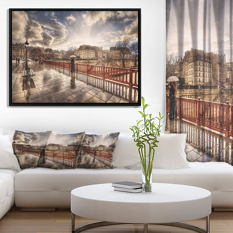 Designart - Bridge in Rain