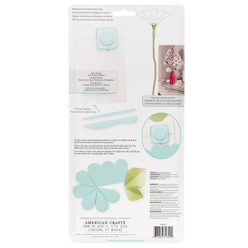 We R Memory Keepers® Flower Punch Board