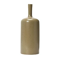 Hello Honey® 10.5" Brown Reactive Glaze Stoneware Vase