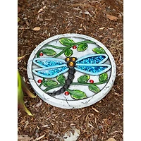 Blue Dragonfly Garden Stepping Stone