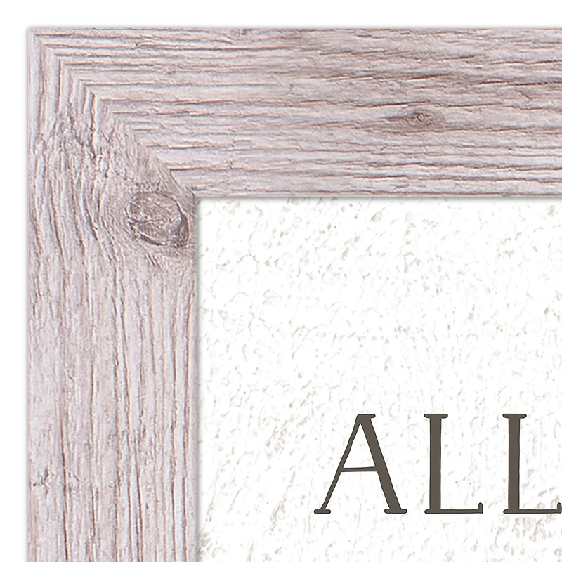 I Owe to My Mother Western White Framed Print