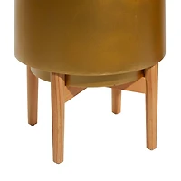 CosmoLiving by Cosmopolitan Gold Metal Planter Set