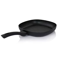 Oster Ashford Black Nonstick Aluminum 10" Grill Pan