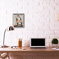 Stupell Industries Faith Formula Funny Black Framed Wall Art