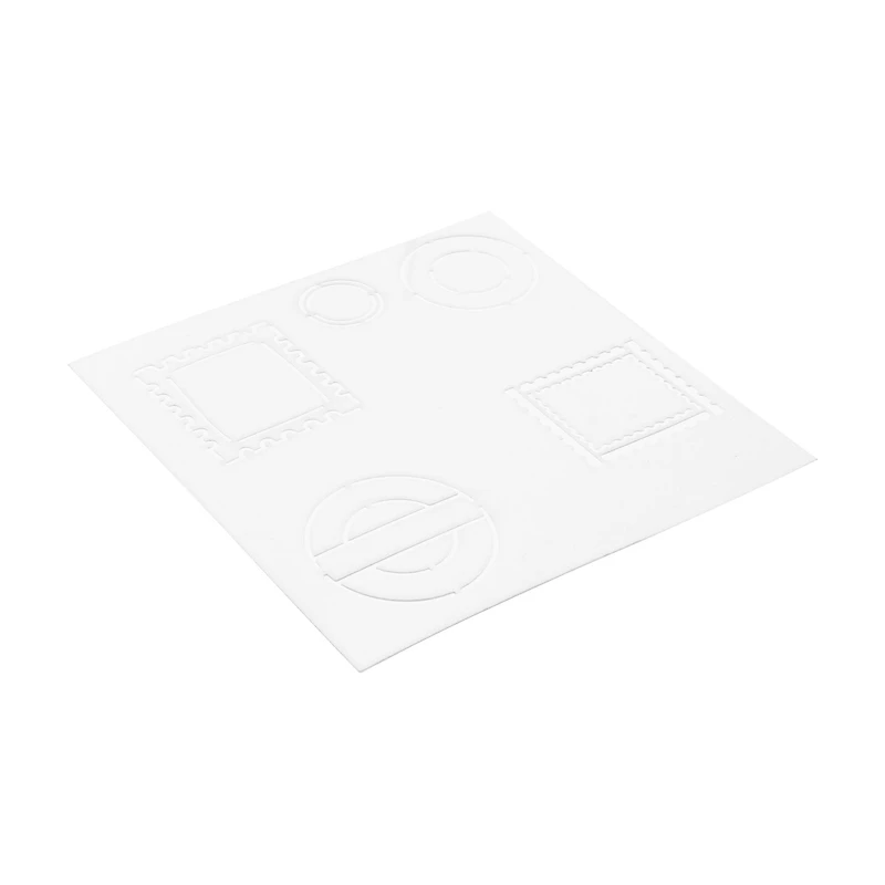 6" x 6" Postal Print Layering Stencil Set by Recollections™