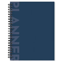 TF Publishing Medium Moody Blue Boho Undated Weekly Monthly Spiral Planner