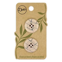 Dritz® 23mm Beige-Camel Recycled Polyester Round Button, 6ct.