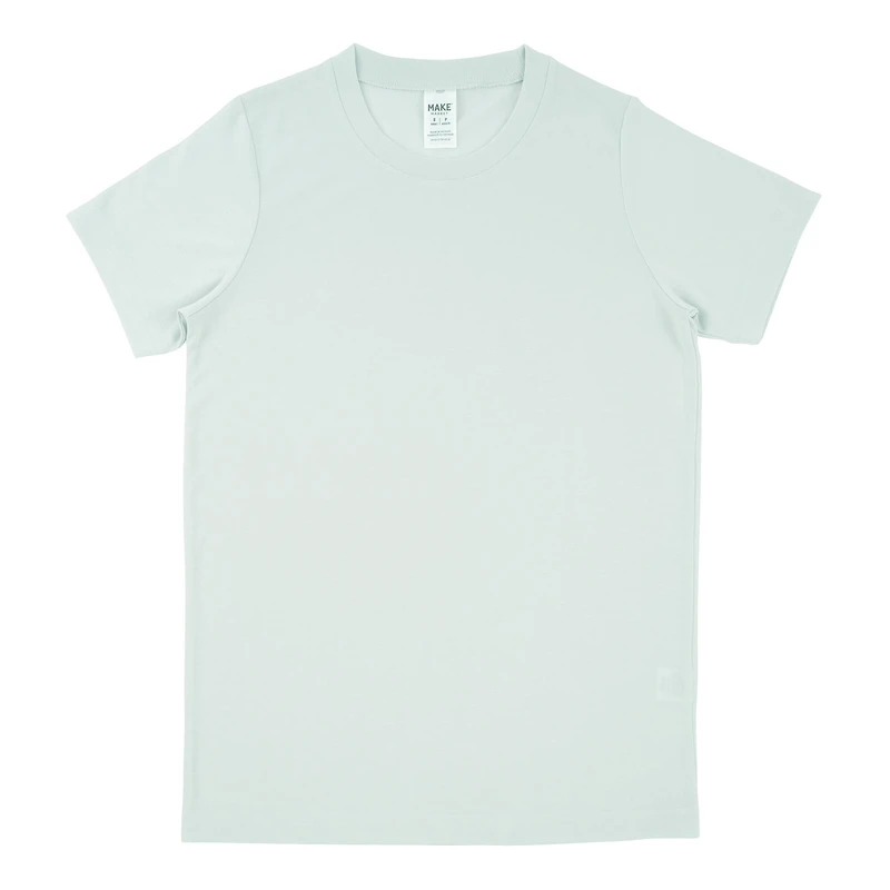 Light Gray Sublimation Short Sleeve Crew Neck Adult T-Shirt by Make Market