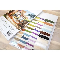LetiStitch Counted Cross Stitch Kit Village