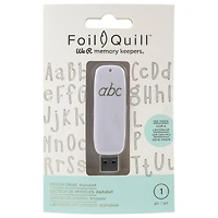 We R Memory Keepers® Foil Quill™ USB Artwork Drive, Alphabet